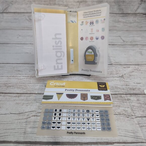 Cricut Pretty Pennants art cartridge - Complete - Picture 4 of 4